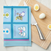 Différents Strokes Snow Folks serviette de cuisine (Quart Plié)