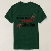 Difficile de trouver un barbier comme ce TShirt cl (Design devant)