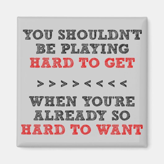 Difficile d'obtenir Wouny Fridge Magnet (Devant)