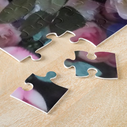 Difficile Epic Foral Bouquet Jigsaw Puzzle (Côté)