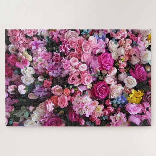 Difficile Epic Foral Bouquet Jigsaw Puzzle (Horizontal)