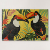 difficile oiseau couleur détendre les yeux puzzle (Horizontal)