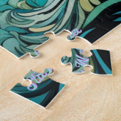 difficile pommier coloré relax yeux puzzle (Côté)