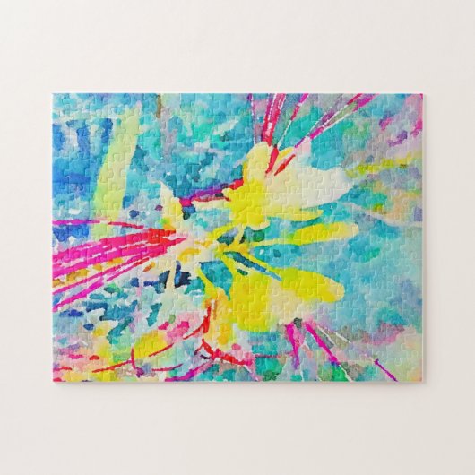 Difficile Tropical Bird of Paradise Puzzle (Horizontal)