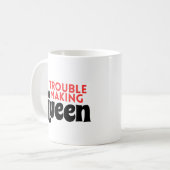 DIFFICULTÉ À FAIRE DE LA QUEEN MUG (Devant gauche)