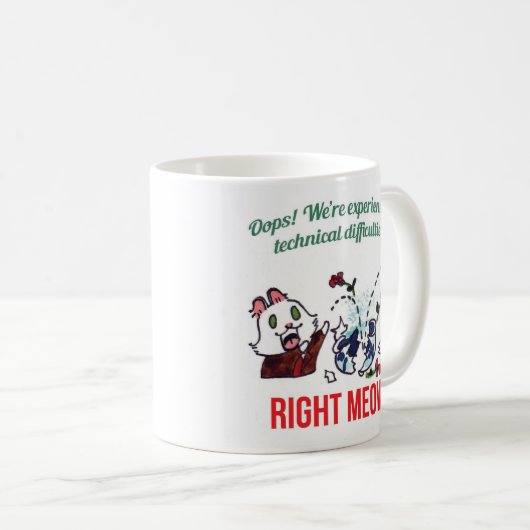 Difficultés techniques Mug (Devant droit)