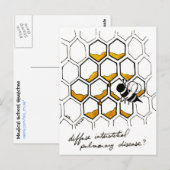 Diffuse Interstitiële longziekte briefkaart (Voorkant / Achterkant)