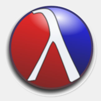 Diffuse Racket-Sticker Ronde Sticker