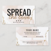 Diffuser La Carte De Référence D'Amour (Devant / Derrière)