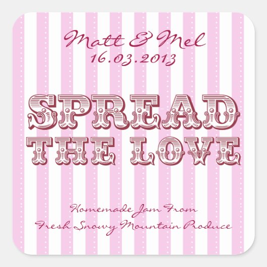 Diffuser l'amour Stickers Favonalized (Devant)