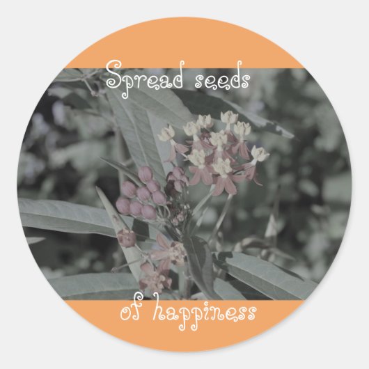 Diffuser les graines des autocollants du bonheur (Devant)