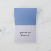 Diffuser votre devis d'ailes Carte de voeux pliée (Intérieur)