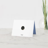 Diffuser votre devis d'ailes Carte de voeux pliée (Dos)