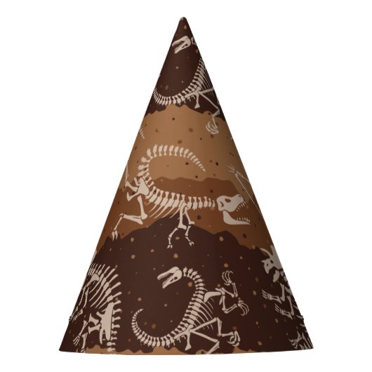 Dig Dino Dig Feesthoedjes (Voorkant)