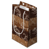 Dig Dino Dig Klein Cadeauzakje (Voorkant Gekanteld)