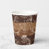 Dig Dino Dig Papieren Bekers (Rechts)