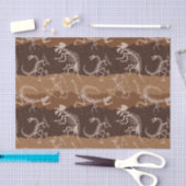Dig Dino Dig Tissuepapier (Craft)