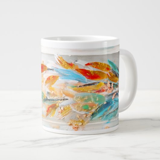 DigAI Whispers of Marigold Jumbo Mug (Devant droit)