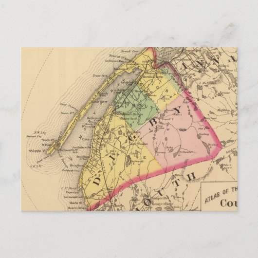 Digby Co., NS Briefkaart (Voorkant)