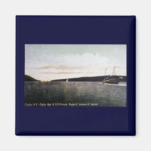 Digby Nova Scotia, Digby Gap - S.S. Prince Rupert Magneet (Voorkant)