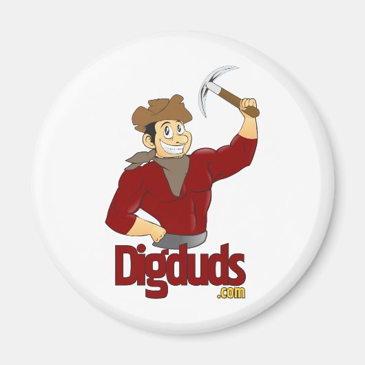 DigDuds.com Logo Magneet (Voorkant)