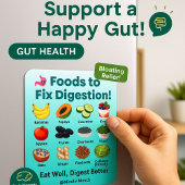🌿Digestive Health Fridge Magnet  Magneet