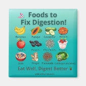 🌿Digestive Health Fridge Magnet  Magneet (Voorkant)