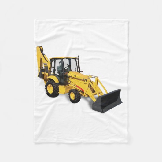 Digger afbeelding voor Fleece Blanket (Voorkant)