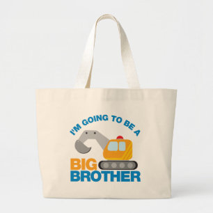 Digger Truck wordt een grote broer Tote Bag