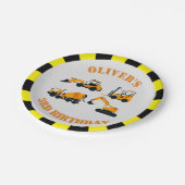 Diggers Bouwpartij Papier Bord (Gekanteld)