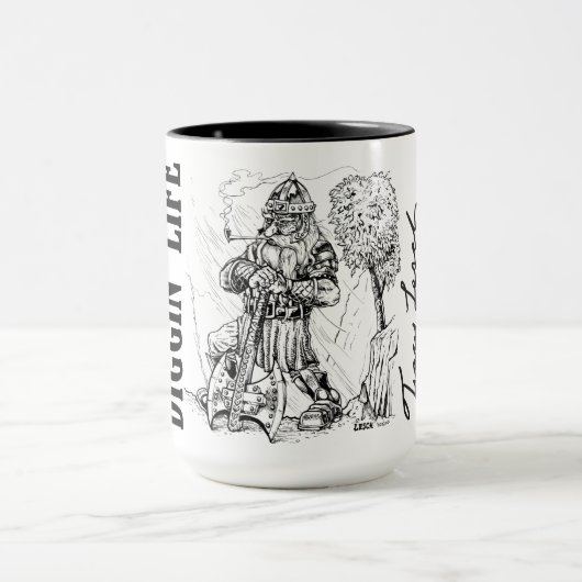 "Diggin' Life" Joueurs Combo Mug (Centre)