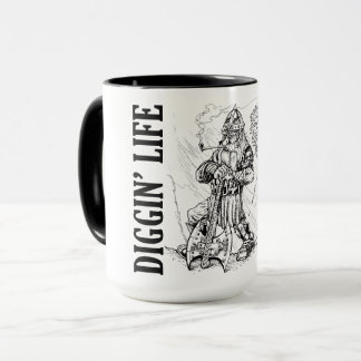 "Diggin' Life" Joueurs Combo Mug
