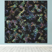 Digidoodle Canvas Afdruk (Insitu (Houten vloer))