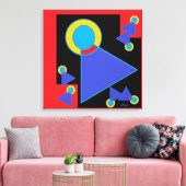 Digisketch 30 canvas afdruk (Insitu (Woonkamer))