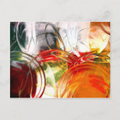 Digitaal Abstract Briefkaart (Voorkant)