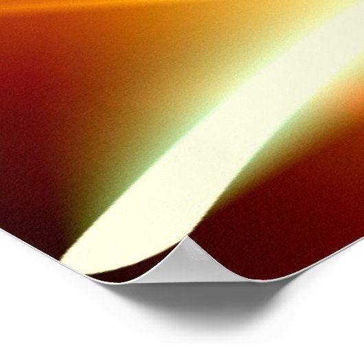 Digitaal Abstract - Computer Art Modern Poster (Hoek)
