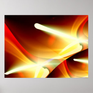Digitaal Abstract - Computer Art Modern Poster