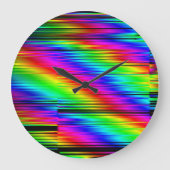 Digitaal Abstract: veelkleurig grafisch ontwerp. Grote Klok (Voorkant)