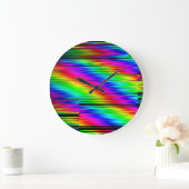 Digitaal Abstract: veelkleurig grafisch ontwerp. Grote Klok (Huis)