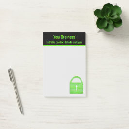 Digitaal advies / Cyber Security Business Lock Post-it® Notes