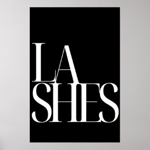 Digitaal afdrukbaar Lash Poster - Wimperextensie