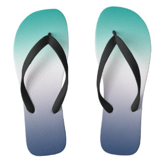 digitaal blauw flip flop ontwerp