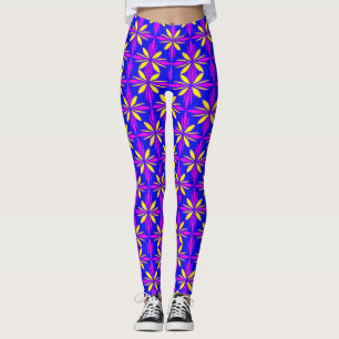 Digitaal Bloemen en Grafisch Ontwerp Leggings