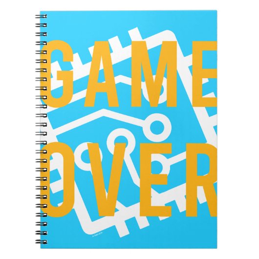 Digitaal circuit "Game over" Notitieboek (Voorkant)