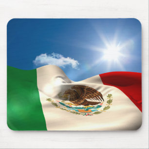 Digitaal gegenereerde rimpeling van de Mexicaanse Muismat