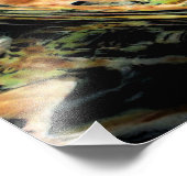 Digitaal gewijzigde Abstracte foto Foto Afdruk (Hoek)