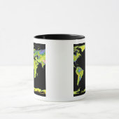 Digitaal hoogtemodel van de continenten op Ea Mok (Midden)