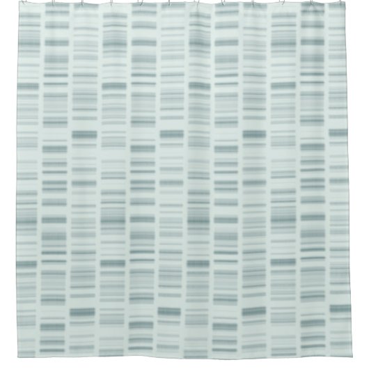 Digitaal kunstgordijn met DNA-profiel Douchegordijn (Voorkant)
