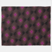 Digitaal licht 1 fleece deken (Voorkant (Horizontaal))