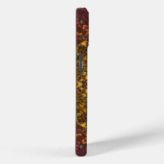 Digitaal Mandala Geel Rood en Roze Case-Mate iPhone Case (Achterkant / Rechts)